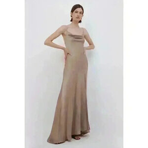 New NWT Jonathan Simkhai Finley Satin Slip Dress Sz 6 Retails $675